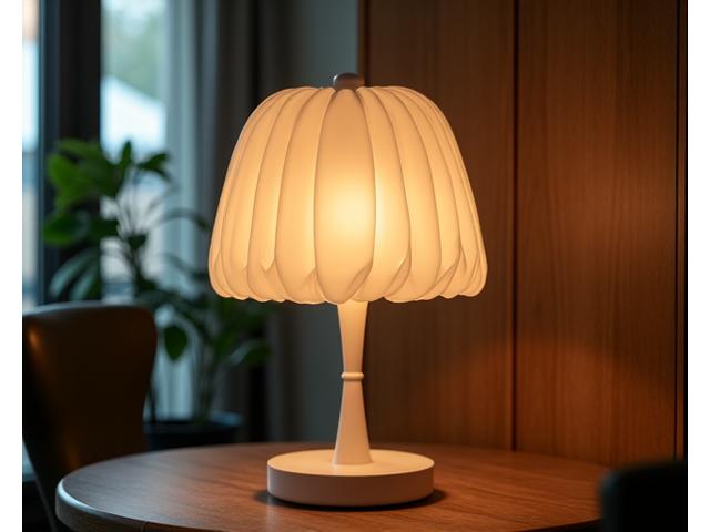 An elegant light fixture illuminating a stylish interior space, showcasing both ambient and task lighting possibilities.